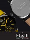 Orologio al quarzo Blem Luxury Watches M8058 Limited Edition PVD Giallo