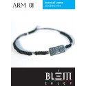 Bracciale Blem in Argento e Smalto a Fuoco Modello Arm 01